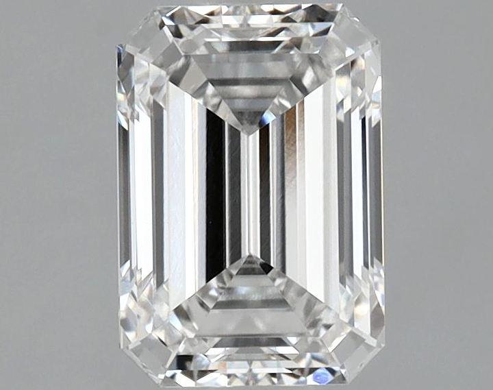 1.54 Carat Emerald Shaped Ideal Cut VS1 IGI Certified Lab Grown Diamond