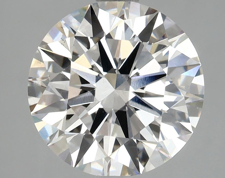 3.04 Carat Round Shaped Ideal Cut VS2 IGI Certified Lab Grown Diamond