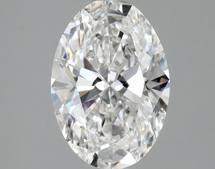 1.45 Carat Oval Shaped Ideal Cut VVS2 IGI Certified Lab Grown Diamond
