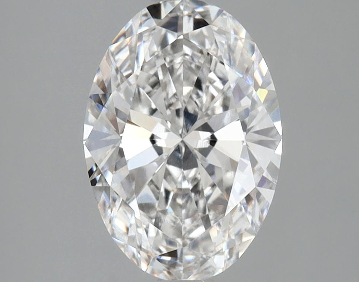 2.4 Carat Oval Shaped Ideal Cut VVS2 IGI Certified Lab Grown Diamond