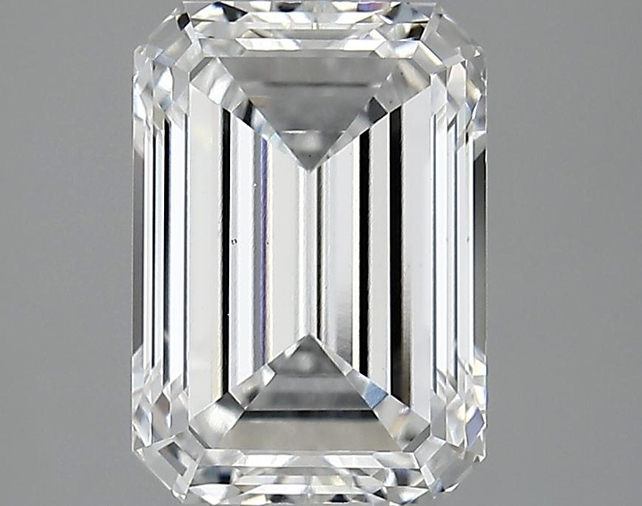 3.02 Carat Emerald Shaped Ideal Cut VS1 IGI Certified Lab Grown Diamond