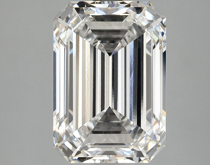 3.07 Carat Emerald Shaped Ideal Cut VS1 IGI Certified Lab Grown Diamond