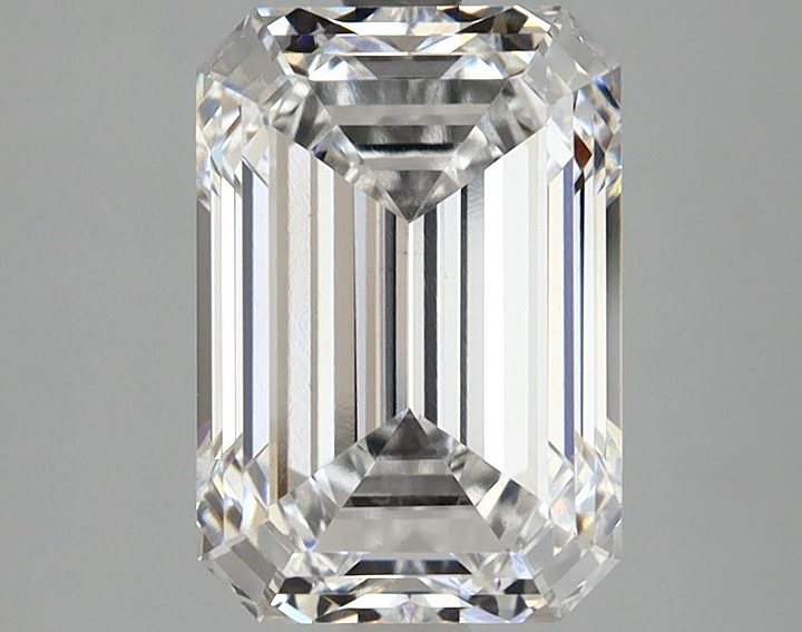 3.04 Carat Emerald Shaped Ideal Cut VS1 IGI Certified Lab Grown Diamond