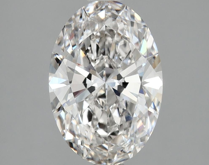 2.05 Carat Oval Shaped Ideal Cut VVS2 IGI Certified Lab Grown Diamond