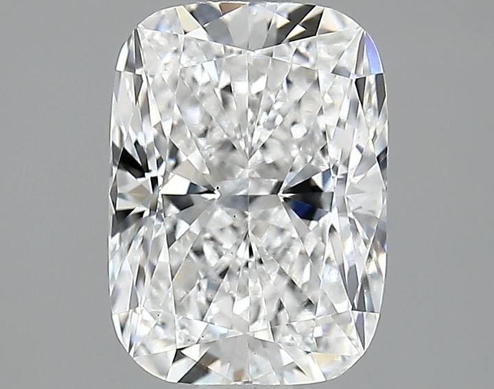 1.98 Carat Elongated Cushion Shaped Excellent Cut VVS2 IGI Certified Lab Grown Diamond