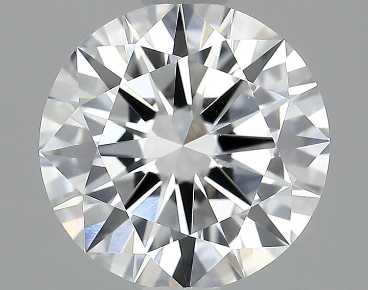 2.85 Carat Round Shaped Excellent Cut VS2 IGI Certified Lab Grown Diamond