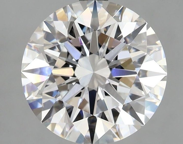 3.04 Carat Round Shaped Excellent Cut VVS2 IGI Certified Lab Grown Diamond