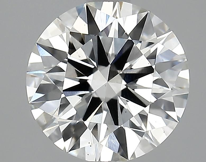 2.52 Carat Round Shaped Ideal Cut VS2 IGI Certified Lab Grown Diamond