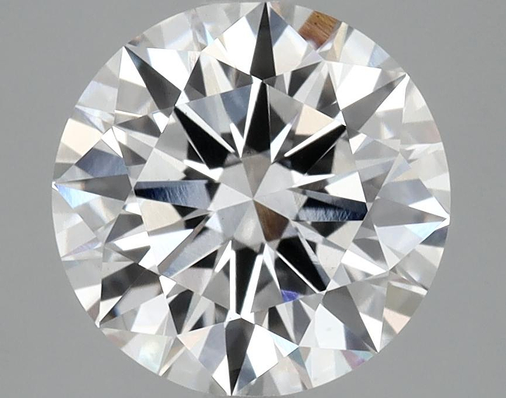 1.09 Carat Round Shaped Ideal Cut VVS2 IGI Certified Lab Grown Diamond