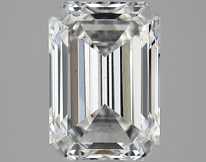 3.04 Carat Emerald Shaped Ideal Cut VS1 IGI Certified Lab Grown Diamond