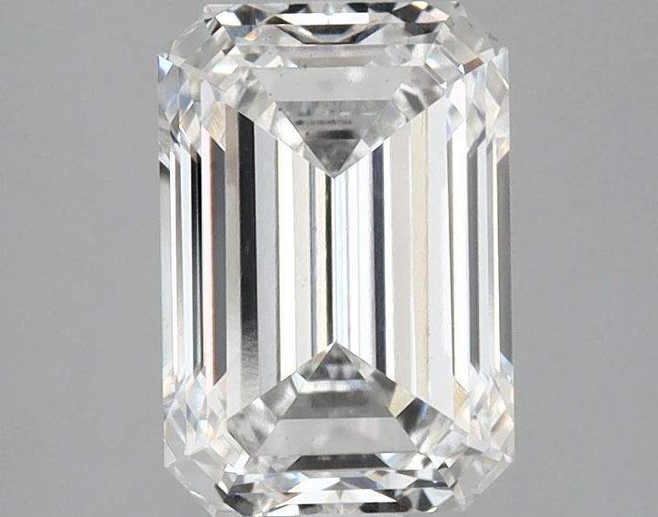 2.53 Carat Emerald Shaped Excellent Cut VVS2 IGI Certified Lab Grown Diamond