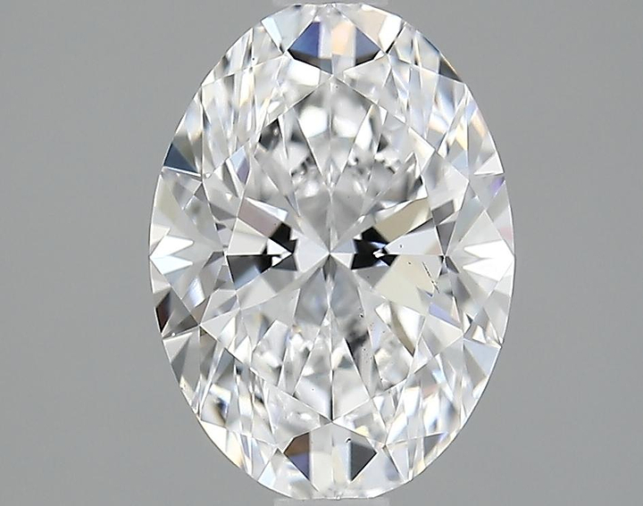 2.5 Carat Oval Shaped Ideal Cut VVS2 IGI Certified Lab Grown Diamond