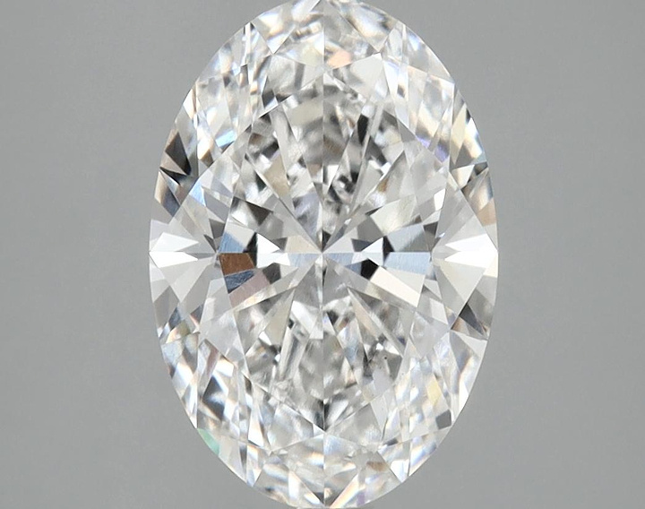 2.03 Carat Oval Shaped Ideal Cut VVS2 IGI Certified Lab Grown Diamond