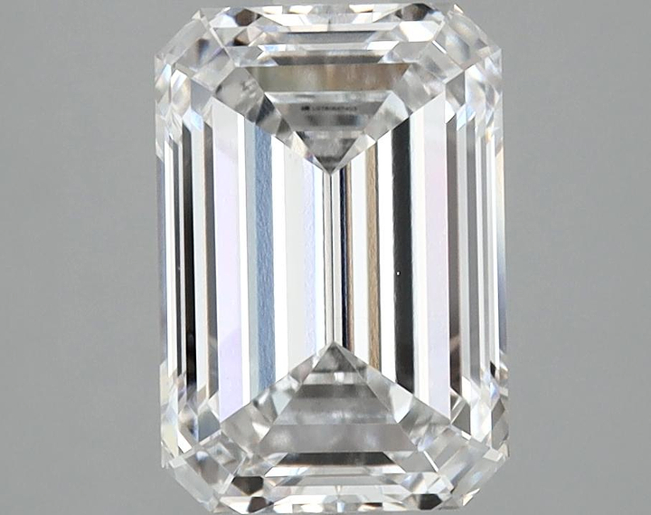 2.61 Carat Emerald Shaped Ideal Cut VVS2 IGI Certified Lab Grown Diamond