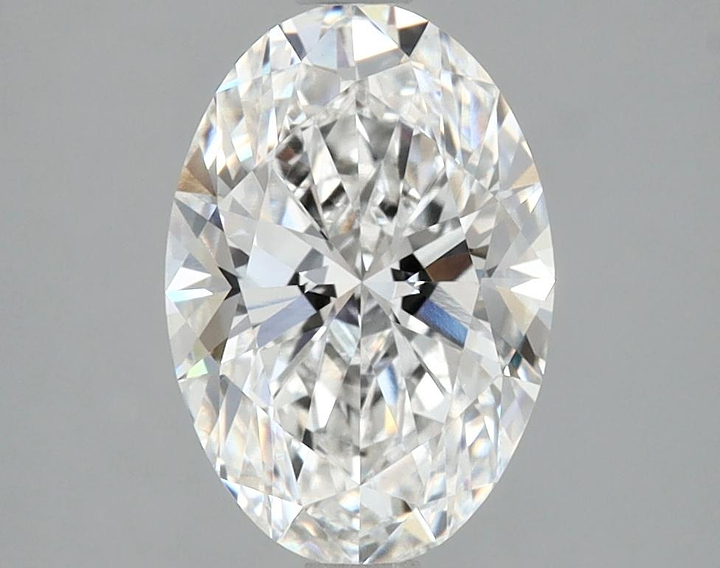 2.05 Carat Oval Shaped Ideal Cut VVS2 IGI Certified Lab Grown Diamond