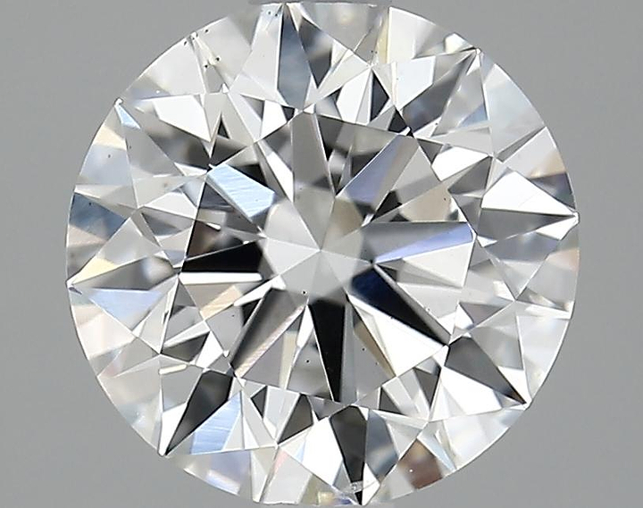 2.5 Carat Round Shaped Ideal Cut VS2 IGI Certified Lab Grown Diamond