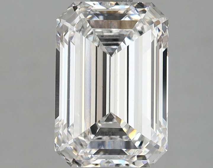 2.03 Carat Emerald Shaped Ideal Cut VVS2 IGI Certified Lab Grown Diamond