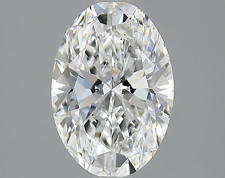 3.1 Carat Oval Shaped Ideal Cut VVS2 IGI Certified Lab Grown Diamond