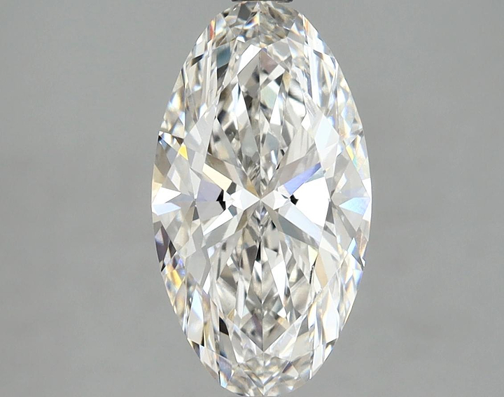 2.09 Carat Marquise Shaped Excellent Cut VVS2 IGI Certified Lab Grown Diamond