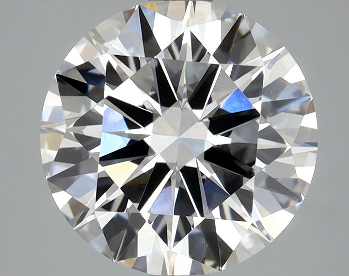 3.29 Carat Round Shaped Excellent Cut VVS2 IGI Certified Lab Grown Diamond