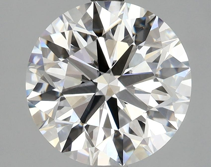 3.01 Carat Round Shaped Excellent Cut VVS2 IGI Certified Lab Grown Diamond