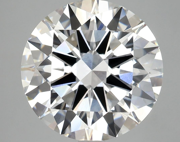 6.12 Carat Round Shaped Excellent Cut VVS2 IGI Certified Lab Grown Diamond