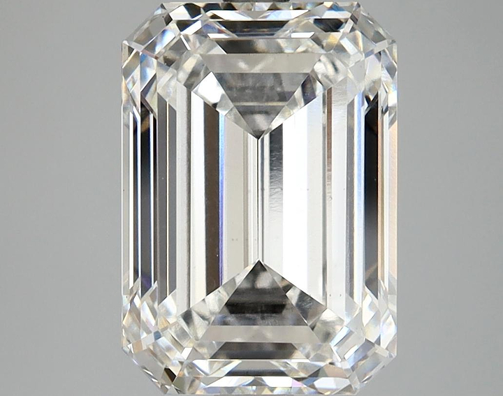 4.36 Carat Emerald Shaped Ideal Cut VS1 IGI Certified Lab Grown Diamond