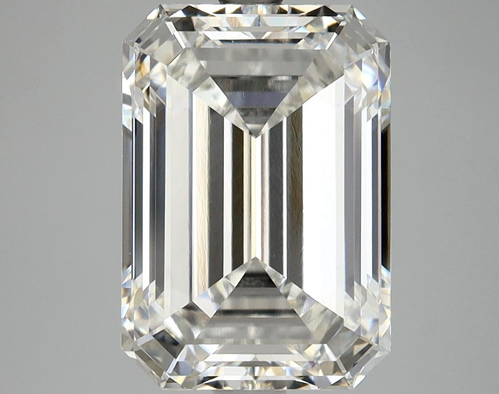 4.82 Carat Emerald Shaped Ideal Cut VVS2 IGI Certified Lab Grown Diamond
