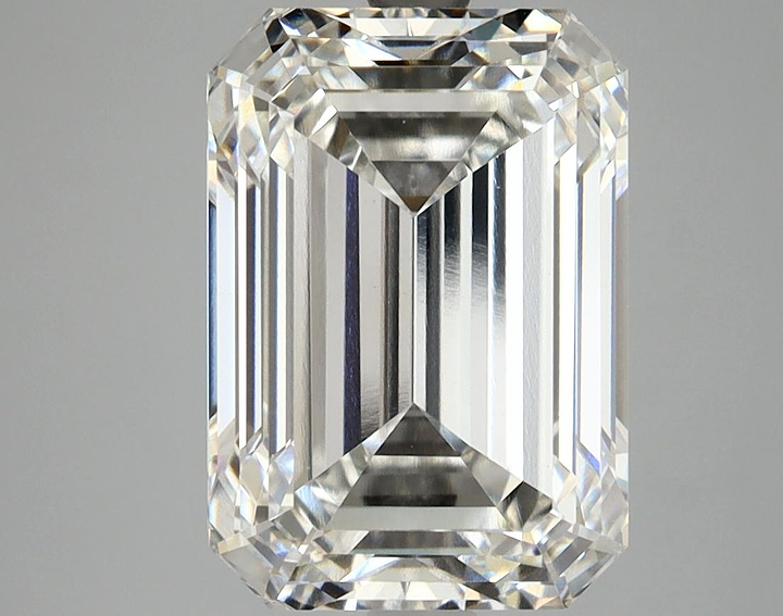 5.26 Carat Emerald Shaped Ideal Cut VS1 IGI Certified Lab Grown Diamond