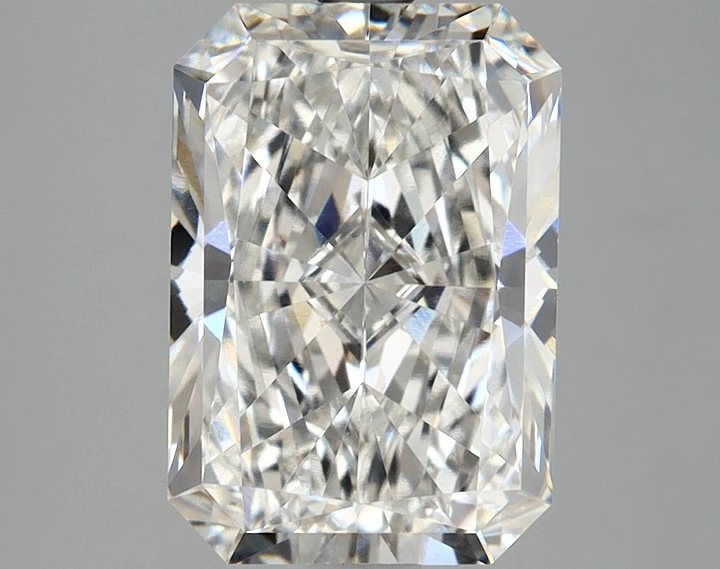 3.46 Carat Radiant Shaped Ideal Cut VVS2 IGI Certified Lab Grown Diamond