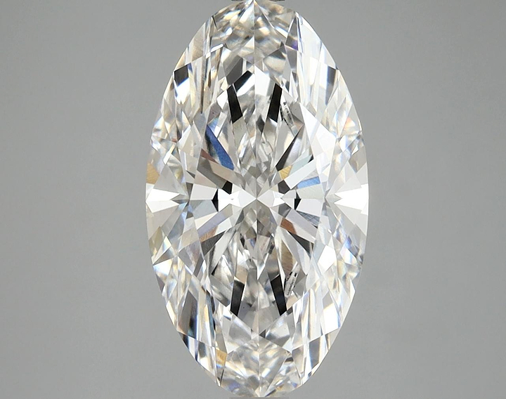 3.08 Carat Marquise Shaped Excellent Cut VVS2 IGI Certified Lab Grown Diamond