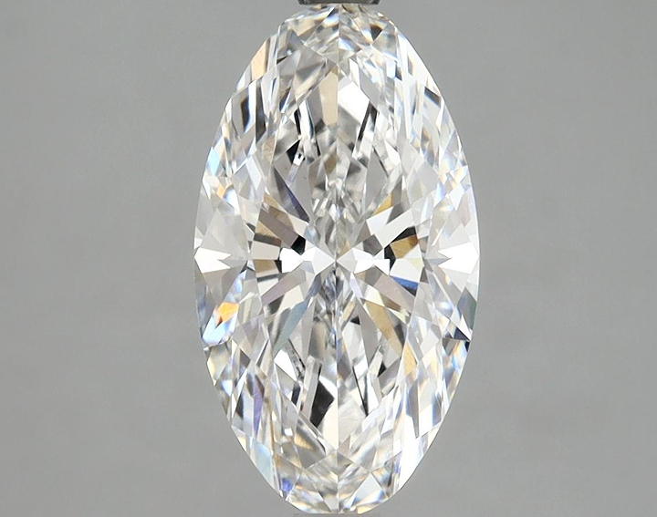 2.08 Carat Marquise Shaped Excellent Cut VVS2 IGI Certified Lab Grown Diamond