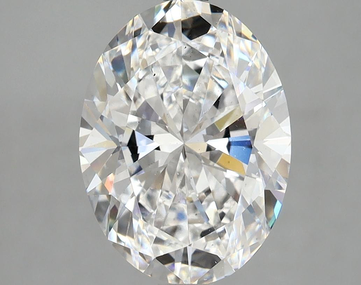 3.96 Carat Oval Shaped Ideal Cut VS2 IGI Certified Lab Grown Diamond