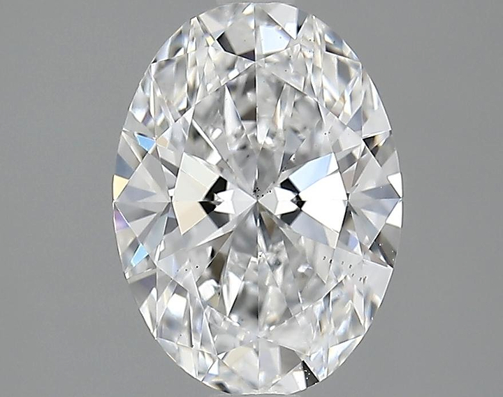 2.6 Carat Oval Shaped Ideal Cut VS2 IGI Certified Lab Grown Diamond