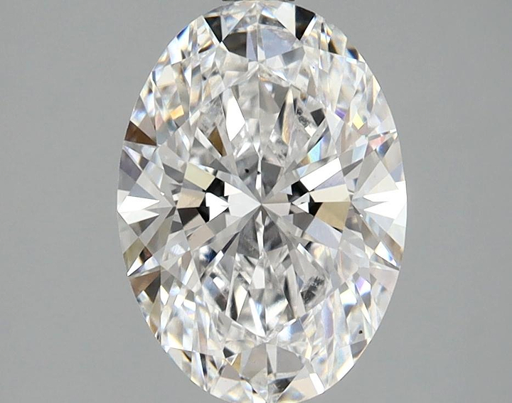 2.08 Carat Oval Shaped Ideal Cut VVS2 IGI Certified Lab Grown Diamond