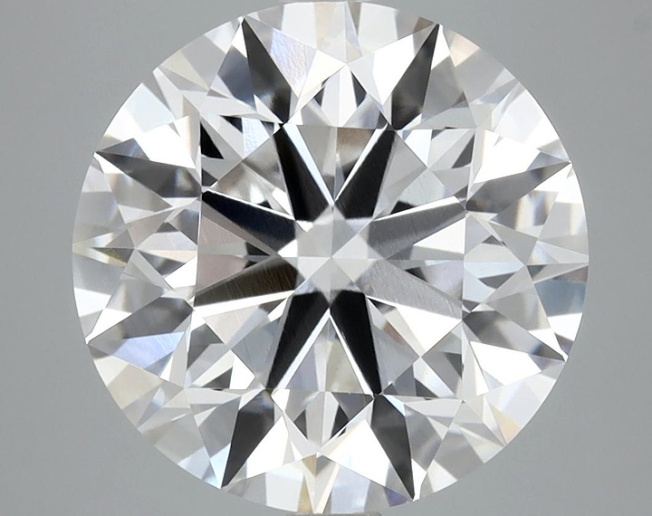 5.51 Carat Round Shaped Ideal Cut VVS2 IGI Certified Lab Grown Diamond
