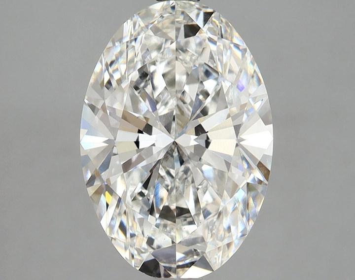 3.84 Carat Oval Shaped Ideal Cut VS2 IGI Certified Lab Grown Diamond