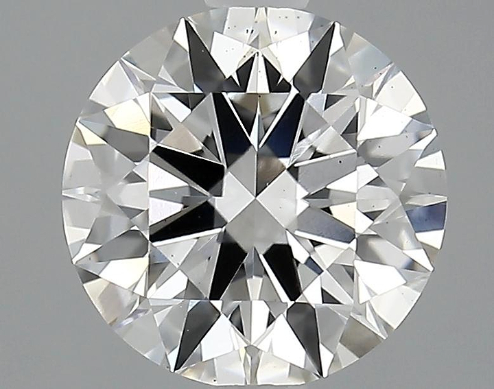 2.51 Carat Round Shaped Ideal Cut VS2 IGI Certified Lab Grown Diamond