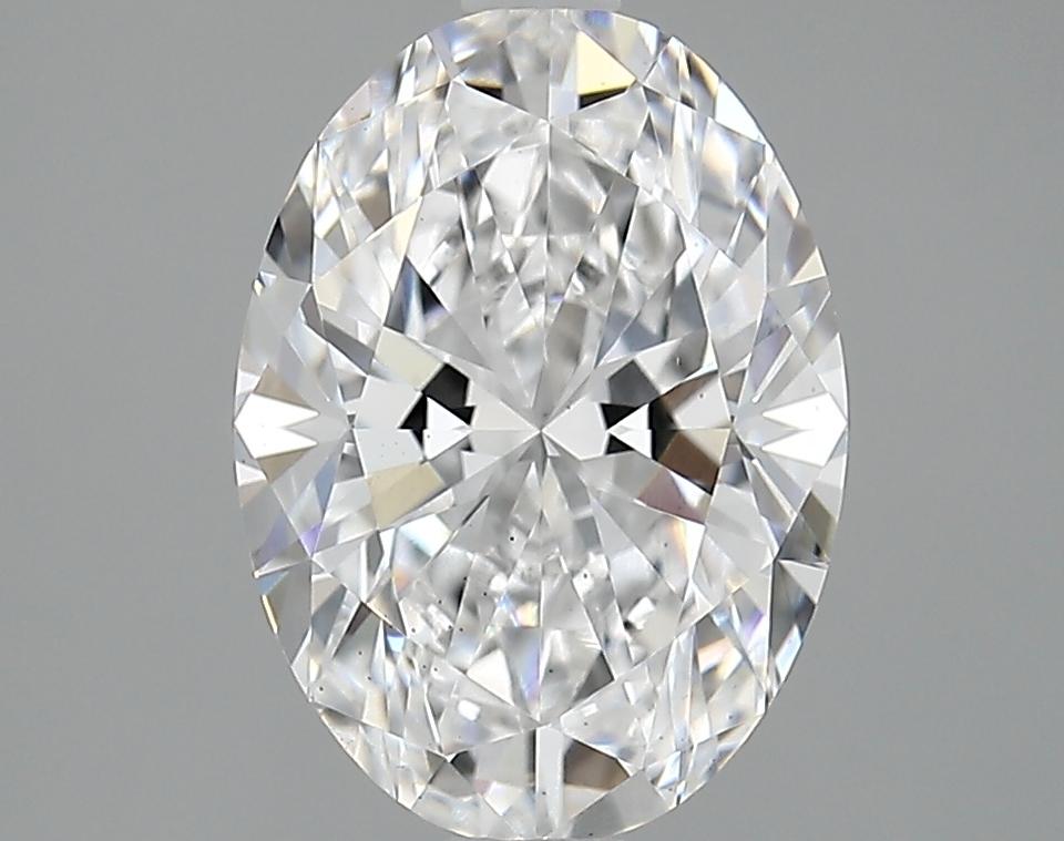 2.57 Carat Oval Shaped Ideal Cut VS2 IGI Certified Lab Grown Diamond