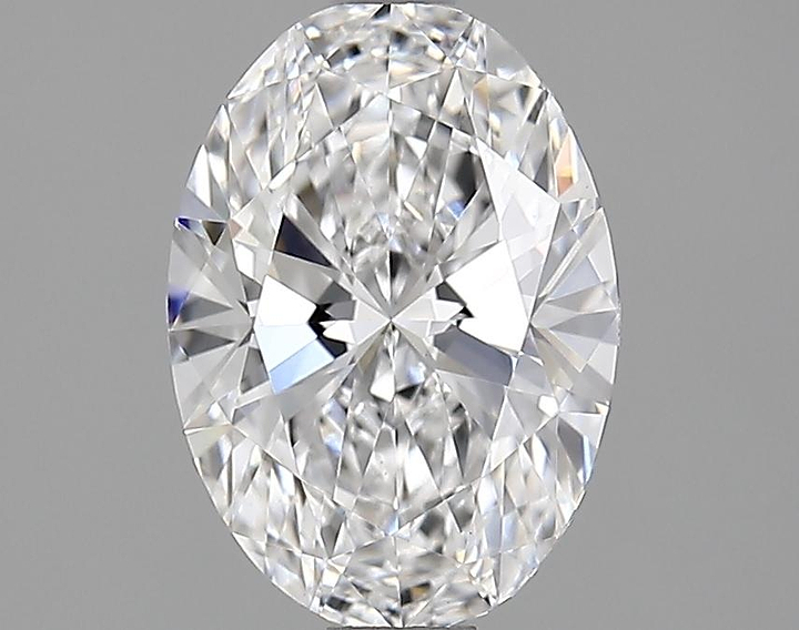 1.78 Carat Oval Shaped Ideal Cut VVS2 IGI Certified Lab Grown Diamond