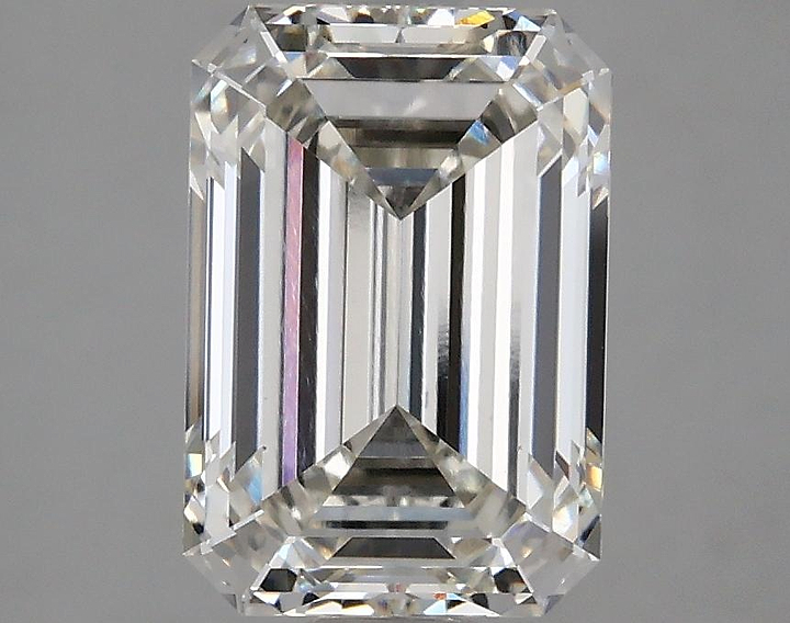 2.98 Carat Emerald Shaped Ideal Cut VVS2 IGI Certified Lab Grown Diamond