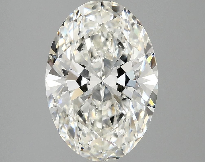 3.1 Carat Oval Shaped Ideal Cut VVS2 IGI Certified Lab Grown Diamond