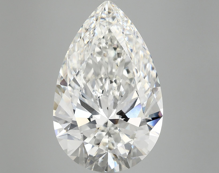 10.24 Carat Pear Shaped Ideal Cut VVS2 IGI Certified Lab Grown Diamond