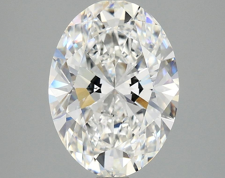 3.08 Carat Oval Shaped Excellent Cut VVS2 IGI Certified Lab Grown Diamond