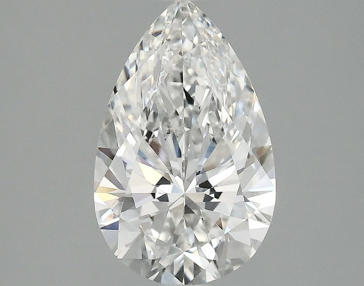 2.0 Carat Pear Shaped Ideal Cut VVS2 IGI Certified Lab Grown Diamond