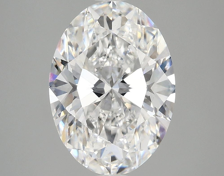 3.08 Carat Oval Shaped Ideal Cut VS2 IGI Certified Lab Grown Diamond
