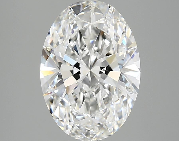 3.08 Carat Oval Shaped Ideal Cut VVS2 IGI Certified Lab Grown Diamond