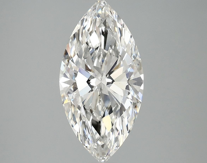 2.5 Carat Marquise Shaped Ideal Cut VS2 IGI Certified Lab Grown Diamond
