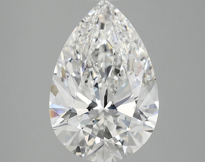3.01 Carat Pear Shaped Excellent Cut VS2 IGI Certified Lab Grown Diamond