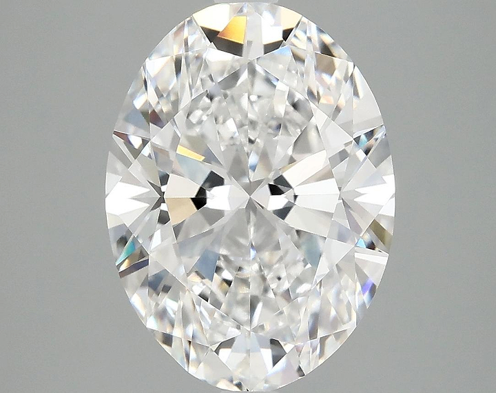 4.07 Carat Oval Shaped Excellent Cut VVS2 IGI Certified Lab Grown Diamond